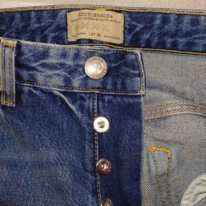 SCOTCH & SODA Ralston W30L27 Lot.22 Clear Quartz Blue Denim Jeans XXX RARE